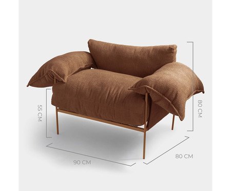 Poltrona Terracota Asa Loop | Westwing