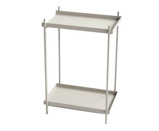 Mesa de Cabeceira Slim Wire Porcelana, beige | WestwingNow