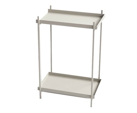 Mesa de Cabeceira Slim Wire Porcelana | Westwing