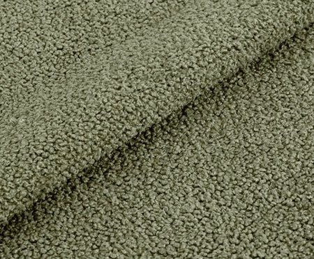 Jogo de Mesa de Jantar Orgânica Taupe Slim Boucle Chá Verde | Westwing