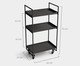 Carrinho Organizador Noma Preto, black | WestwingNow