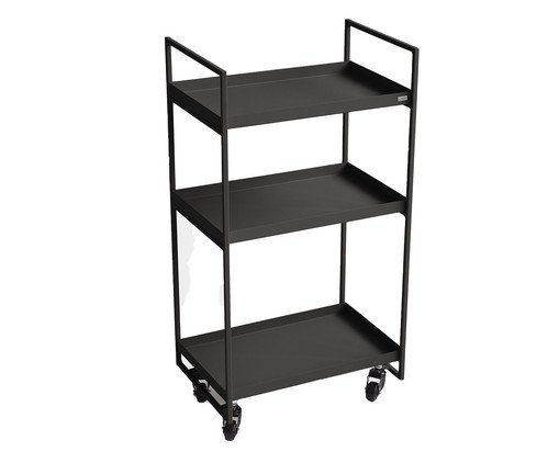 Carrinho Organizador Noma Preto, black | WestwingNow