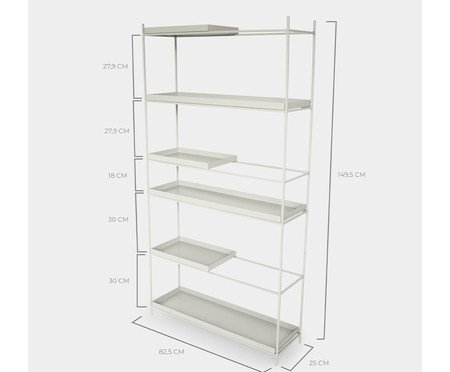 Estante Wire Porcelana | Westwing