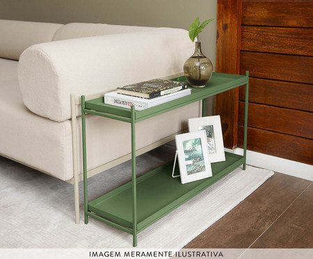 Aparador de Sofá Wire Verde | Westwing