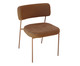 Cadeira Slim Sarja Argila Terracota, Terracotta | WestwingNow