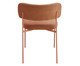 Cadeira Slim Sarja Argila e Terracota, Terracotta | WestwingNow