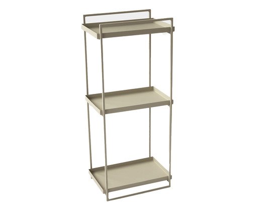 Estante Tripla Wire Taupe, Cobre | WestwingNow