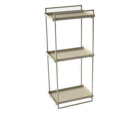 Estante Tripla Wire Taupe | Westwing