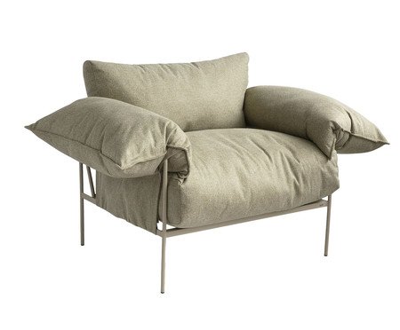 Poltrona Confortável Asa Dark Sage Taupe | Westwing