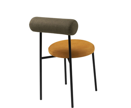 Cadeira Roll Caramelo e Verde | WestwingNow