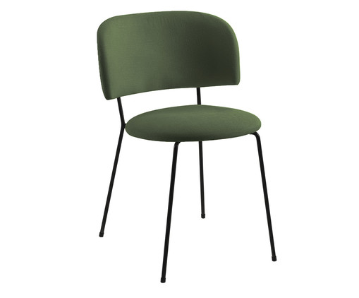 Cadeira Shell Verde e Preto, green | WestwingNow