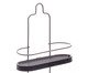 Prateleira para Box Wave Tri Trim Got Cromo e Concreto  - Preto e Prata, Preto,Prata | WestwingNow