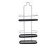 Prateleira para Box Wave Tri Trim Got Cromo e Concreto  - Preto e Prata, Preto,Prata | WestwingNow