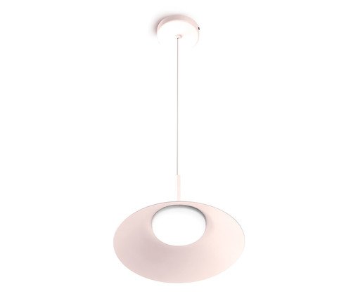 Pendente Topo em Led Algodão Bivolt, Off White | WestwingNow