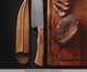 Faca para Carne com Bainha Nômade, Marrom | WestwingNow
