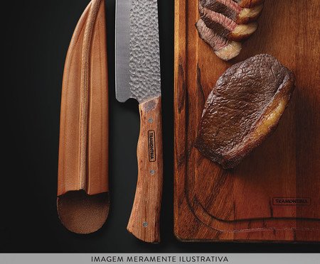 Faca para Carne com Bainha Nômade | Westwing