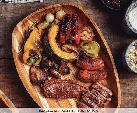 Gamela Orgânica para Churrasco Orgânica | Westwing