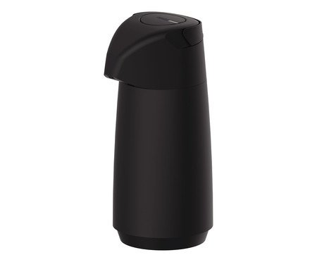 Garrafa Térmica com Bomba Villani Preto | Westwing