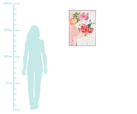 Woman In Flower l 101x76 -  Alexandre Venâncio | Westwing