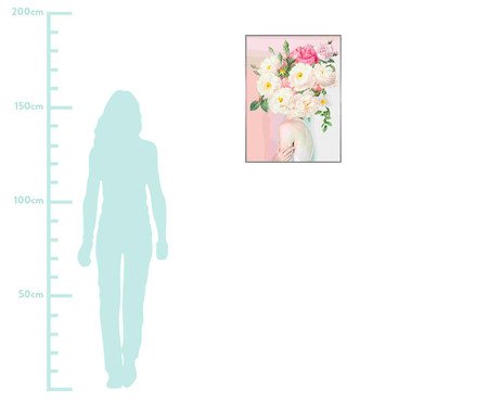 Woman In Flower  ll 101x76 -  Alexandre Venâncio | Westwing