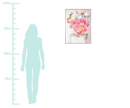 Woman In Flower lll 101x76 -  Alexandre Venâncio | Westwing