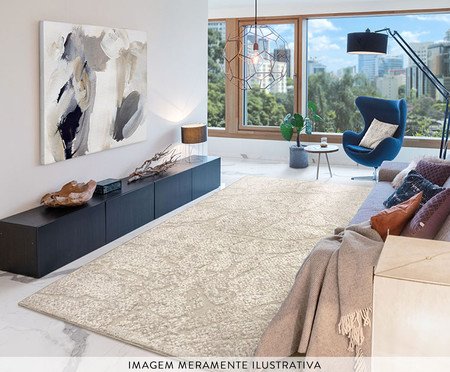 Tapete Tecido Glamour Diamante - 400X500cm | Westwing