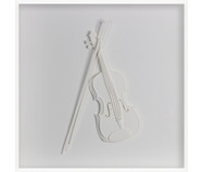 Quadro Estilo Violoncelo 31x31 -  Leila Nishi | WestwingNow