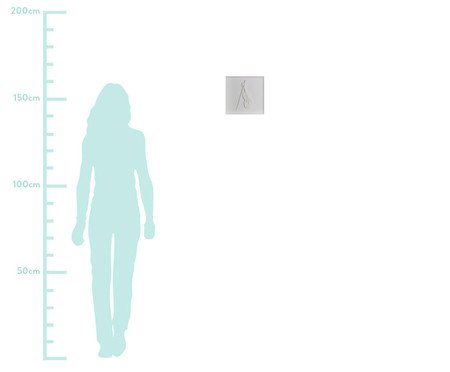 Quadro Estilo Violoncelo 31x31 -  Leila Nishi | Westwing