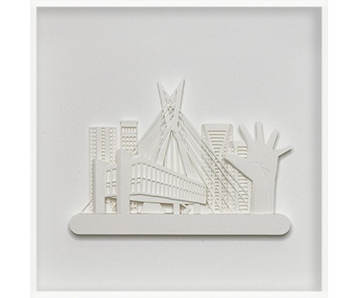 Quadro Viagens São Paulo  -  Leila Nishi, colorido | WestwingNow