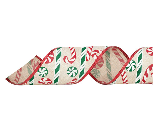 Fita Decorativa Candy Cane, Colorido | WestwingNow