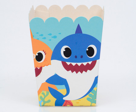 Jogo de Caixas Organizadoras para Alimentos Baby Shark | WestwingNow