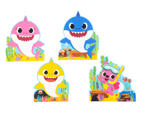 Jogo de Silhuetas Baby Shark