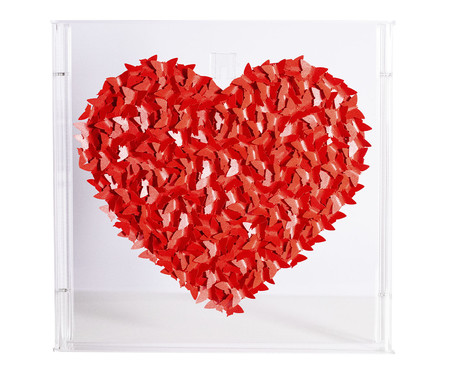 Quadro Love - Vermelho