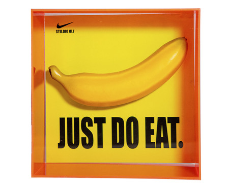 Quadro Just do Eat - Verde