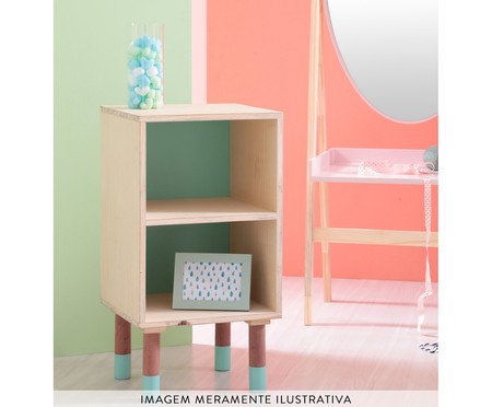 Mesa Lateral Mia - Verde Celadon | WestwingNow