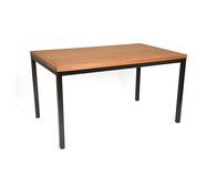 Mesa Mestra Ipanema com Pés de Aço Carbono e Furo para Ombrelone - Natural | WestwingNow