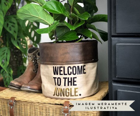 Cachepot Welcome To The Jungle Cru | Westwing