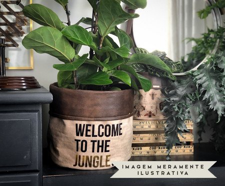 Cachepot Welcome To The Jungle Cru | Westwing