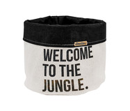 Cachepot Welcome To The Jungle Preto e Branco | WestwingNow