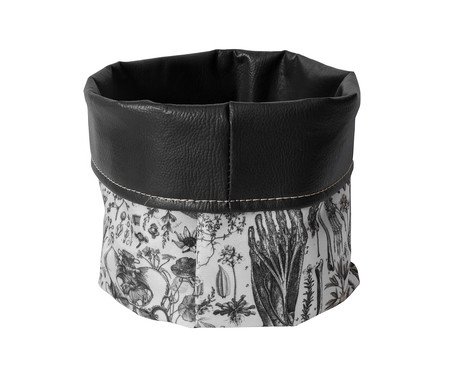 Cachepot em Couro Esqueleto | Westwing