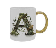 Caneca Monograma Botanical 'A' | WestwingNow