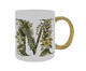 Caneca Monograma Botanical 'M', Colorido | WestwingNow