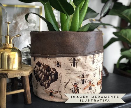 Cachepot Abelha Cru | Westwing