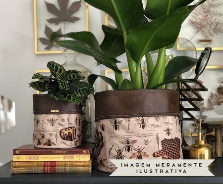 Cachepot Abelha Cru | Westwing