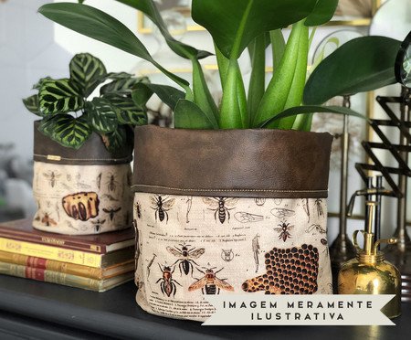 Cachepot Abelha Cru | Westwing