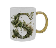 Caneca Monograma Botanical 'S' | WestwingNow