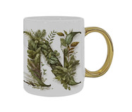 Caneca Monograma Botanical 'N' | WestwingNow