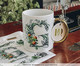 Caneca Monograma Botanical 'G', Colorido | WestwingNow