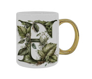 Caneca Monograma Botanical 'E' | WestwingNow