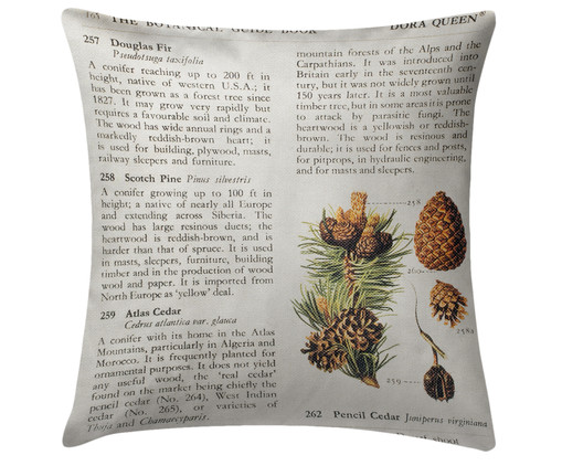 Capa de Almofada Livro Botânico Vol II, Colorido | WestwingNow
